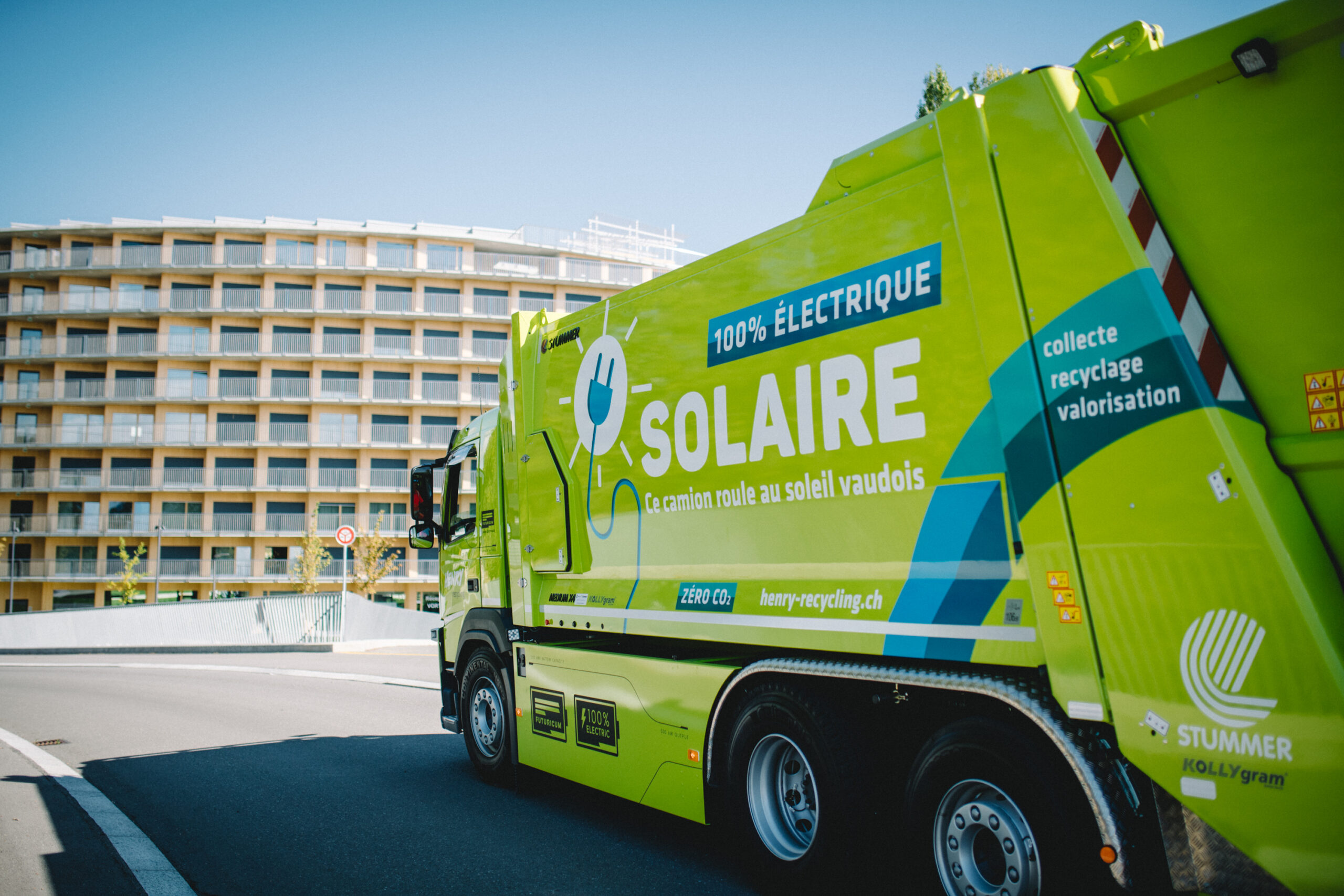 Henry recycling – Camions éléctriques
