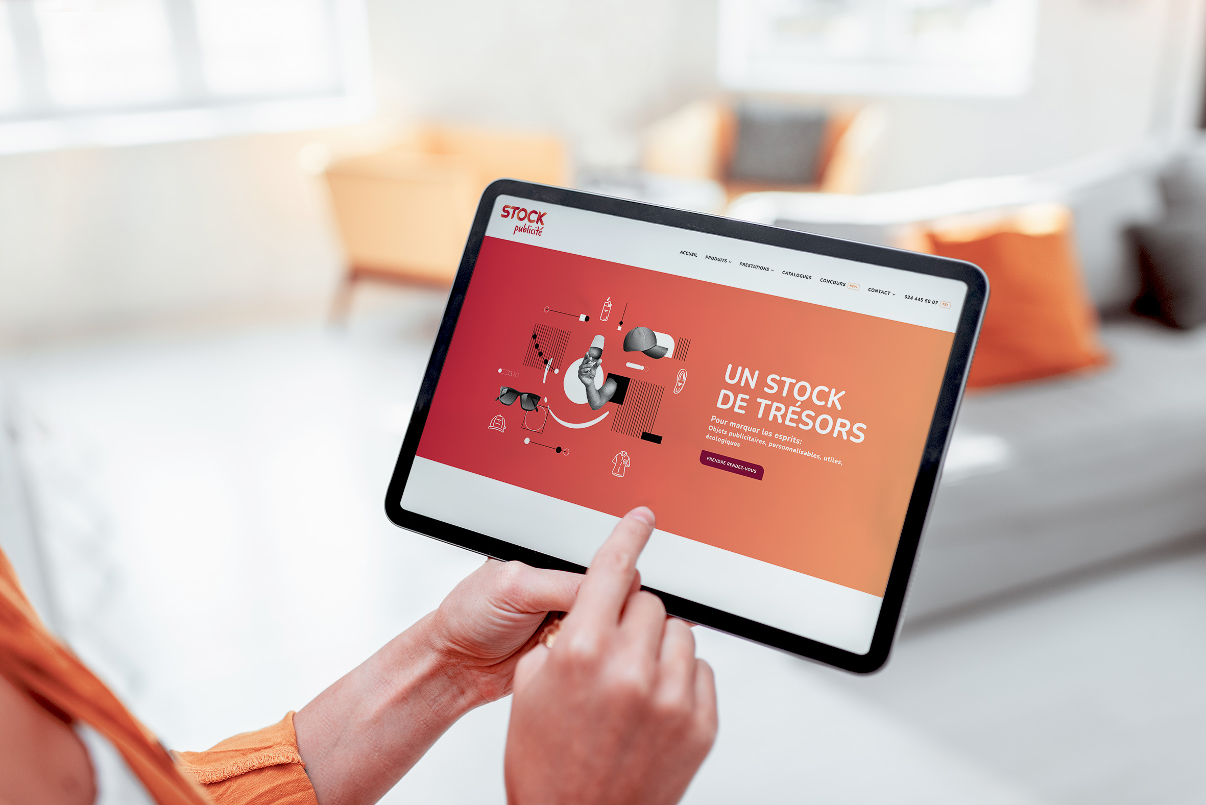 Controlling smart home devices using a digital tablet
